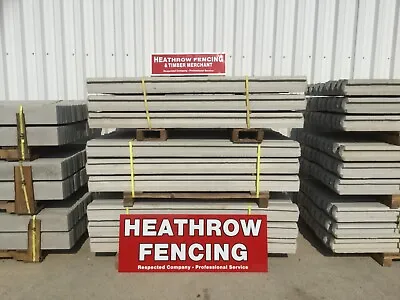£16 • Buy **** Smooth Concrete Slotted Fence Post 6ft ****