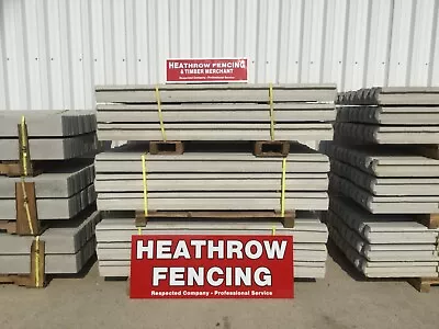 £17 • Buy **** Smooth Concrete Slotted Fence Post 7ft ****