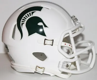 2023 Michigan State Spartans White Matte Riddell Mini Helmet • $70
