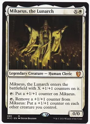 MTG Errors - Printing - Commander MID M Mikaeus The Lunarch [#1] • $2.99