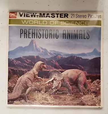 View-Master Prehistoric Animals Dinosaurs 3 Reel Packet NEW & SEALED • $39.99