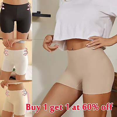 Womens Soft Elastic Safety Pants High Waist Under Leggings Shorts Anti Chafing. • £3.61