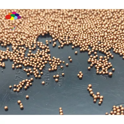 100000 Pcs 12g Glass Bronze Micro Beads Small No Hole 0.6-0.8mm Nail Art Caviar • $0.99