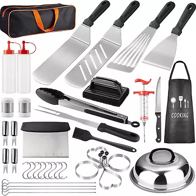 Griddle Accessories Kit 38 PCS Grill Tools Set For Outdoor Camping • $35.49