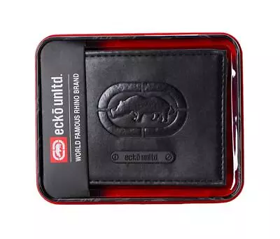 Ecko Unltd World Famous Rhino Men's Bifold Wallet Black • $17.99