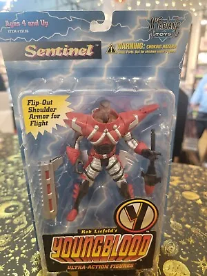 Rob Liefelds Youngblood Sentinel Action Figure McFarlane 1995 • $15
