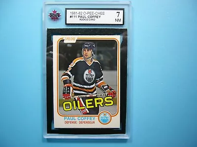 1981/82 O-pee-chee Nhl Card #111 Paul Coffey Rookie Rc Ksa 7 Nm Sharp+ 81/82 Opc • $149.99