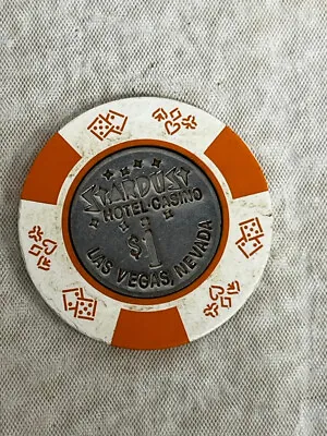 Vintage Las Vegas Stardust $1 One Dollar Poker Gaming Chip • $4.99