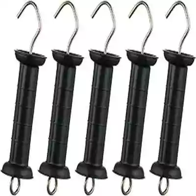 5 Pack Plastic Electric Fence Gate Handle Insulators Gate Handle With Spring • $22.50