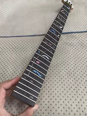 24FRET Electric Guitar Neck Ib Style Rosewood Colored Vines Fingerboard 25.5inch • $73