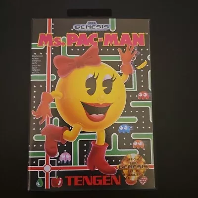Ms. Pac-Man (Sega Genesis 1991) With Manual • $34.99