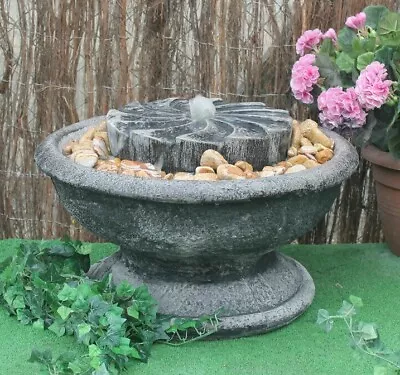 Mill Stone Garden Patio Water Fountain Feature Ornament • £207.69