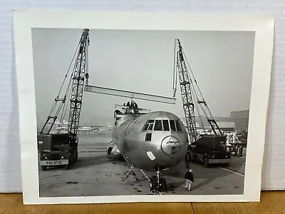 Douglas C-133 Cargomaster Cargo Aircraft Being Built. Vintage • $24.99