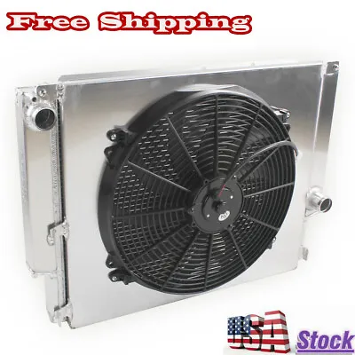 2Row Radiator&Fan For 1992-1999 1994 BMW E36 M3 Z3 325TD 320 323 328 2.8L 2.5L • $165