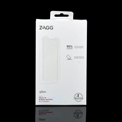 $13.99 • Buy ZAGG InvisibleShield Clear Screen Protector IPhone 14 IPhone 13  IPhone 13 Pro