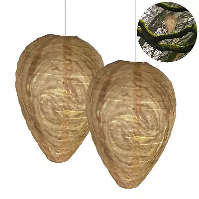 Hanging Decoy For Repelling Wasp Nest Safety Cloth Fly Protection Outdoors • $20.22