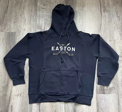 J. Crew Easton Ice Hockey Mens Hoodie Pullover Hooded Sweatshirt Size XL • $25