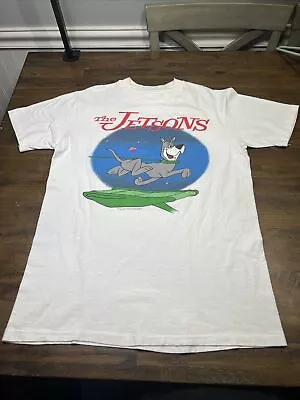 1990 - VTG  The Jetsons  Astro And George TV Show Promo Tee - M Hanes Beefy Tag • $39.99