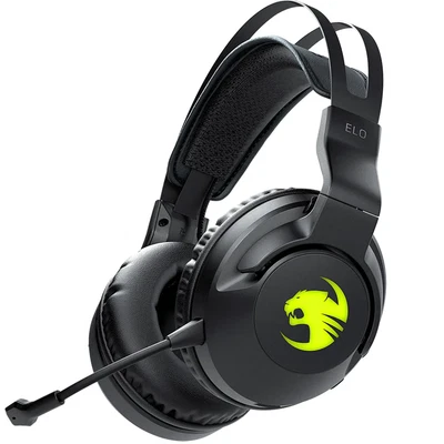 $198.95 • Buy NEW Roccat ELO 7.1 Air Wireless Surround Sound RGB Gaming Headset Headphones