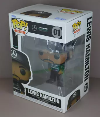 Funko POP! Racing F1 Lewis Hamilton #01 AMG Petronas Formula 1 Team BNIB • £14.99