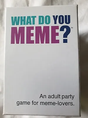 $30 • Buy What Do You Meme? Party Game Main Game New/Sealed Free Postage