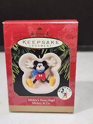 1997 Hallmark Keepsake Christmas Ornament Mickey's Snow Angel • $18.69