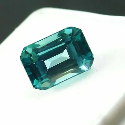 3 Ct Natural Montana Sapphire Emerald Certified Gemstone • $21.16