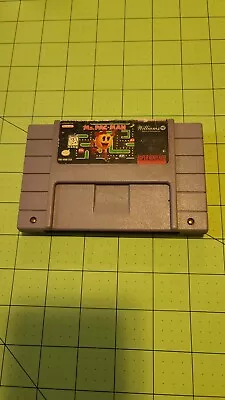 Ms. Pac-Man (Namco 1996) For The Super Nintendo (SNES) - Tested Working • $10.99