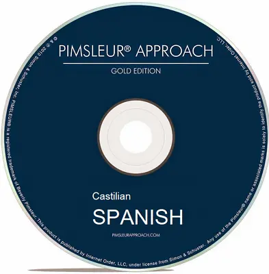 Pimsleur Castilian Spanish Level Selection • £38.89