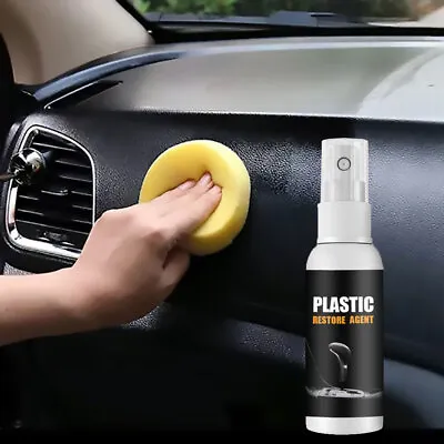 $17.39 • Buy 50ml Plastic Parts Refurbish Agent Car Dashboard Interior Restorer Accessories*1