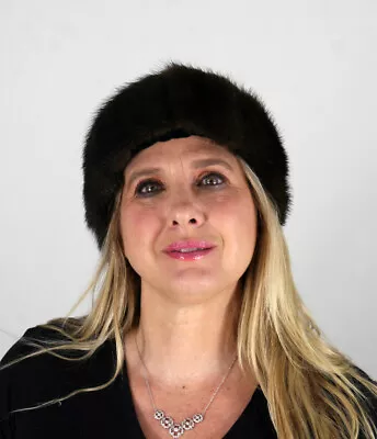 New Skin On Skin Ranch Mink Fur Headband Efurs4less • $59.99