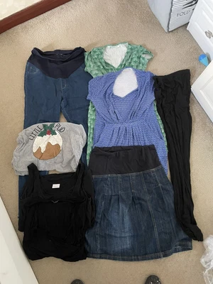 £15 • Buy Maternity / Nursing / Breastfeeding Bundle Sizes  S+m/ 10-12 JOJO & MAMALICIOUS