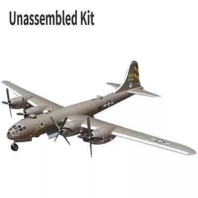 B-29 Super Fortress Bomber Paper 1:47 Aircraft Model Unassembled DIY Military • $24.19
