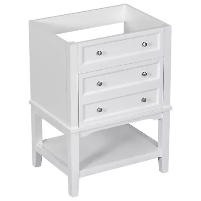 24  Bathroom Vanity With Sink Combo Bathroom Storage Cabinet Drawer&Open Shelves • $164