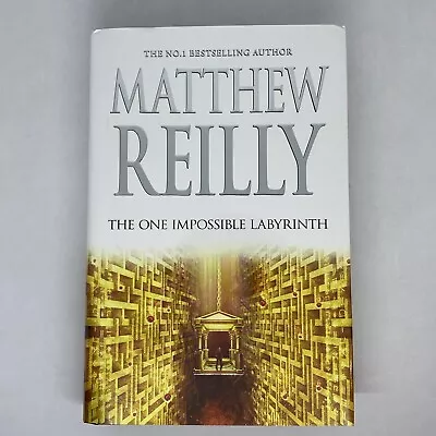 The One Impossible Labyrinth By Matthew Reilly Hardcover Book FREE SHIP NEW AU • $36.99