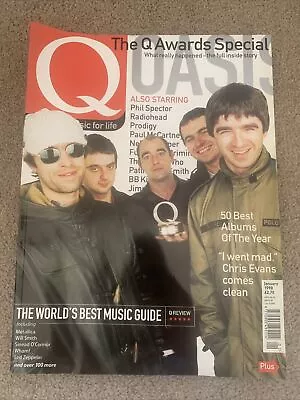 OASIS	Q Magazine ISSUE 136 Jan 1998. Q AWARDS SPECIAL ISSUE • £2.70