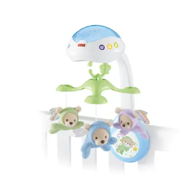 Fisher-Price Butterfly 3 In 1 Projector Mobile • £29.99