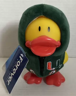 Forever Collectibles University Of Miami UM Mascot Duck Bank *pre-owned* • $15