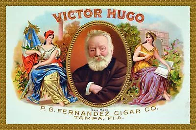 10883.Poster Decoration.Home Interior.Room Design.Victor Hugo Cigar Label • $51