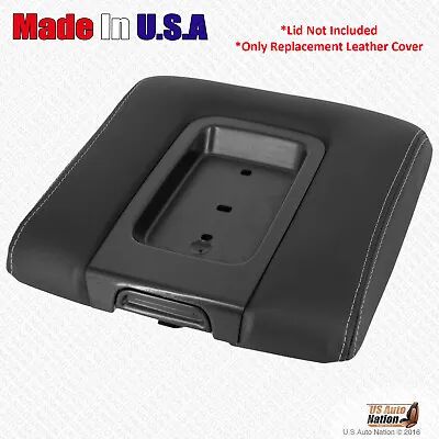 2014 To 2019 GMC Sierra LS LT LTZ Z71 Center Console Lid Replacement Cover Black • $84.49