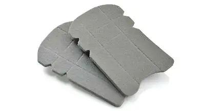 £3.49 • Buy 2x Knee Inserts Foam Pads Protectors Grey Kneepad Large