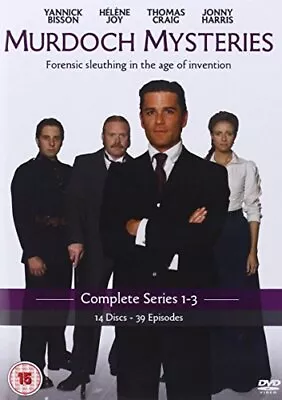 Murdoch Mysteries - Series 1 -3 Box Set [DVD] - DVD  DIVG The Cheap Fast Free • £10.15
