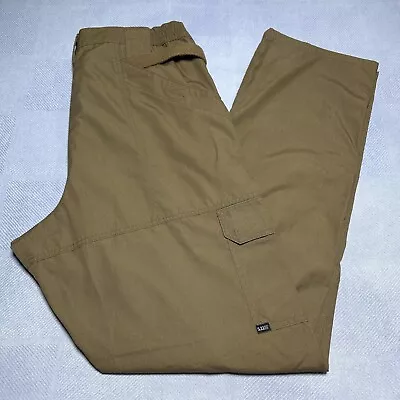 5.11 Tactical Taclite Pro Utility Cargo Pants Ripstop Brown 38x36 (36x35) • $24.99