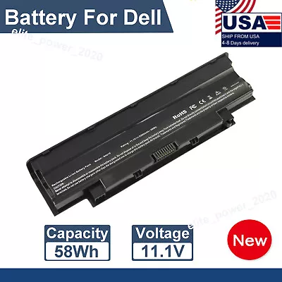 J1KND Battery For Dell Inspiron N5050 N5040 14R N4010D N4110 17R N7010D N7110 US • $14.89