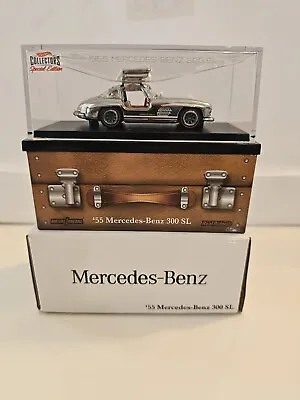 Hot Wheels RLC ’55 Mercedes-Benz 300 SL Gullwing Chrome #15968 • $49.75