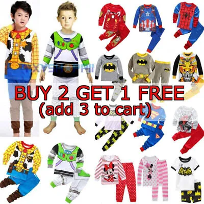 Baby Boys Toy Story Superhero Sweatshirt Tracksuit Set Fancy Cosplay Costume • £7.39