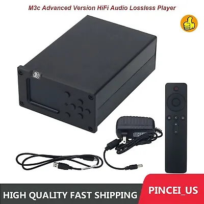 M3c Advanced Version HiFi Audio Lossless Player Digital Turntable DSD  Pe66 • $109.90