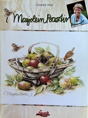 Lanarte By Leisure Arts- Marjolein Bastin - Summer Fruit Chart- OOP • $8.99