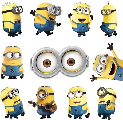 Despicable Me Minions Peel And Stick Wall Decals For Kids Room Decor X  • $33