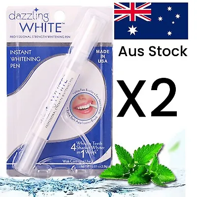 $9.99 • Buy 2 X Teeth Whitening Kit Cleaning System Oral Dental Gel Pen